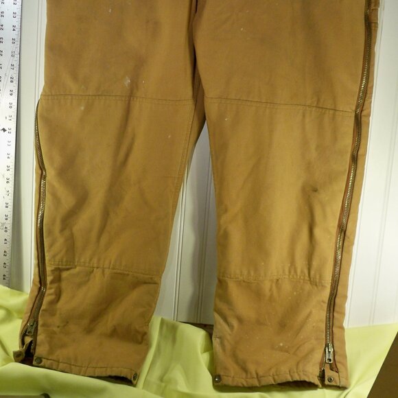 C.E. Schmidt Workwear, Insulated Brown Jean *Overalls 2XLR - Picture 3 of 13
